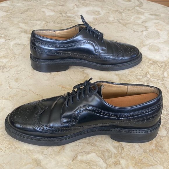 Aldo Romano Sicari Leather Wingtip Brogues Made in Italy - Picture 5 of 11